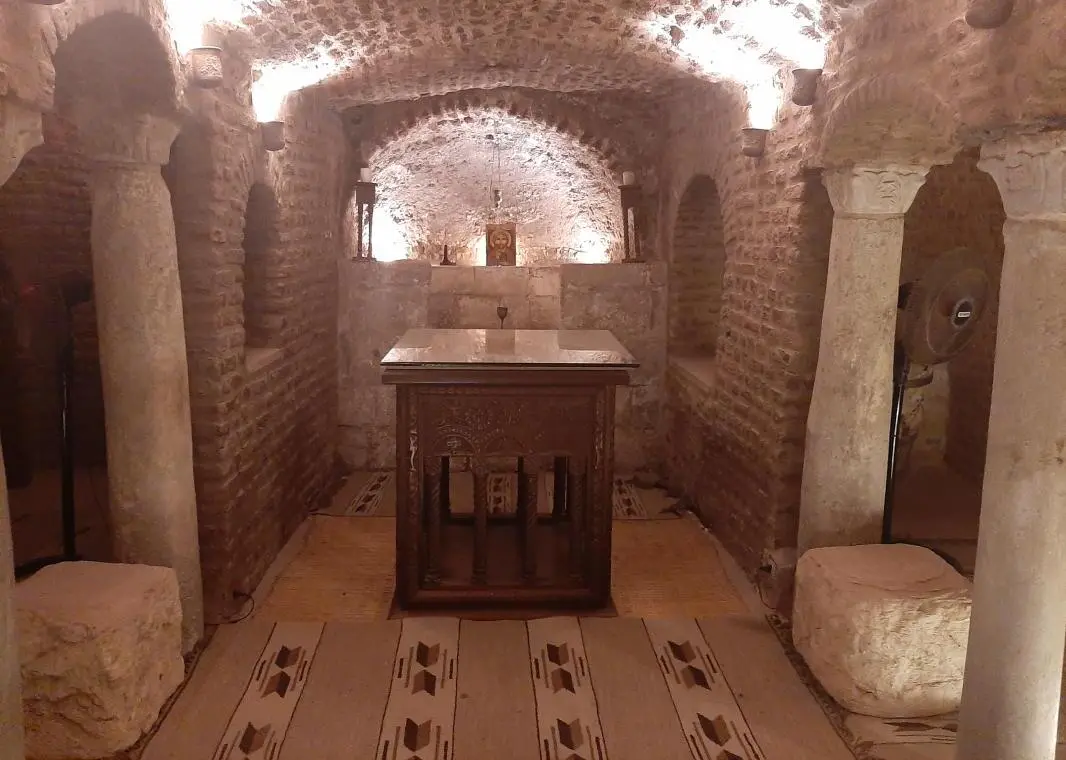 Cave of the Fugitives in Egypt (Coptic Quarter)