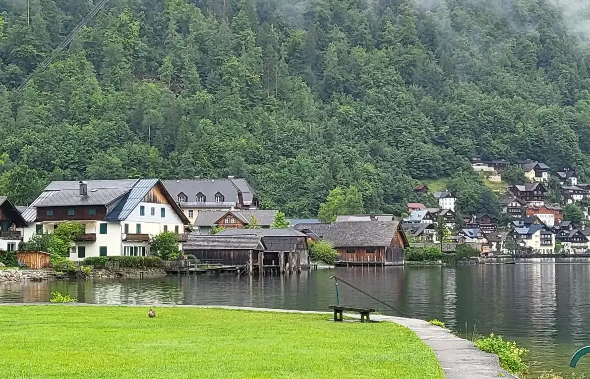 Lake Hallstatt in the Salzkammergut