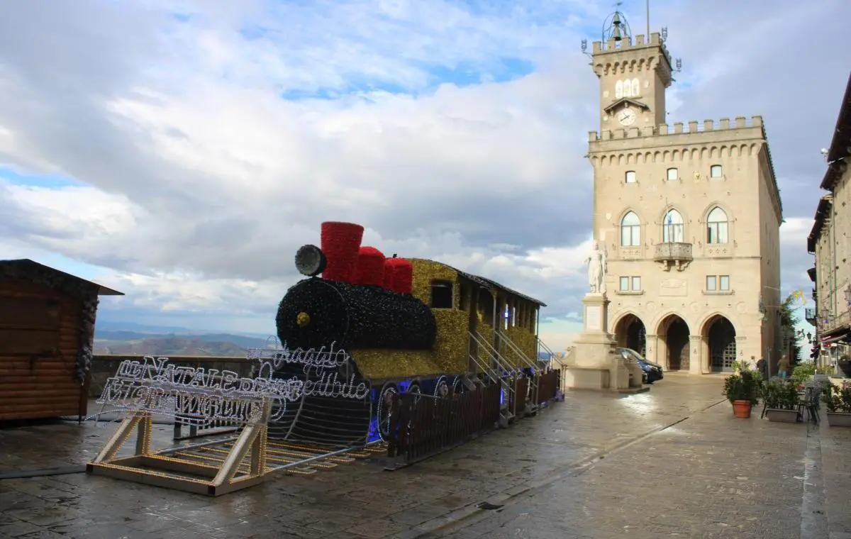 San Marino, Piazza della Libertà, Palazzo Pubblico della Repubblica di San Marino