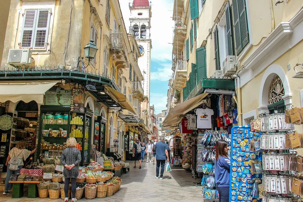 store in Corfu