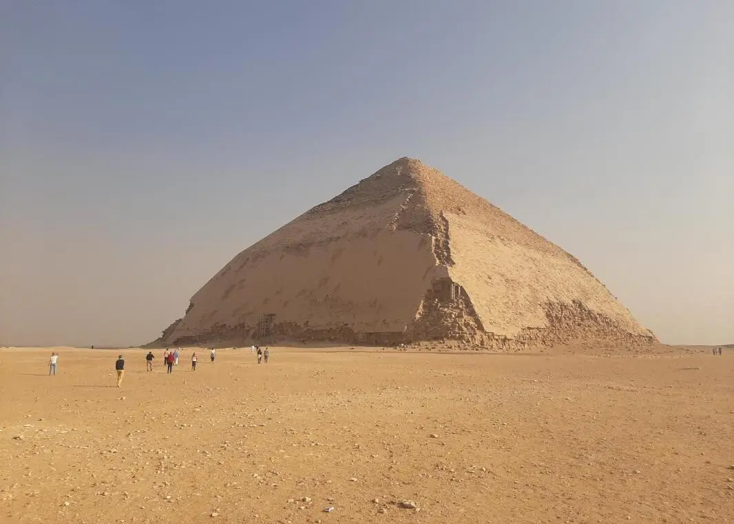The flattened pyramid, Dahshur