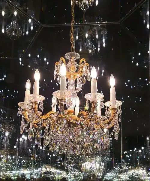 Chandelier of Grief at Swarowski Museum