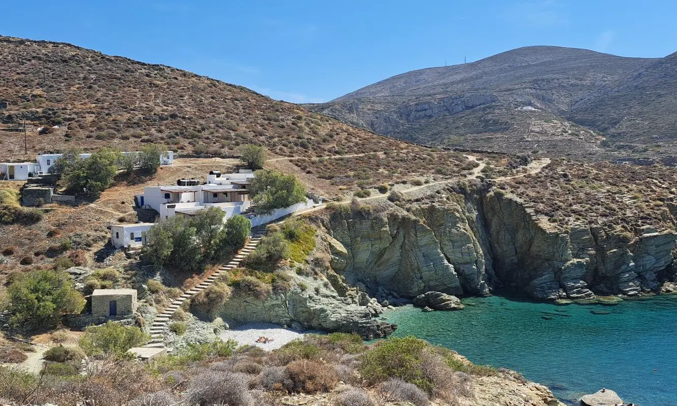 Galyfos path and beach