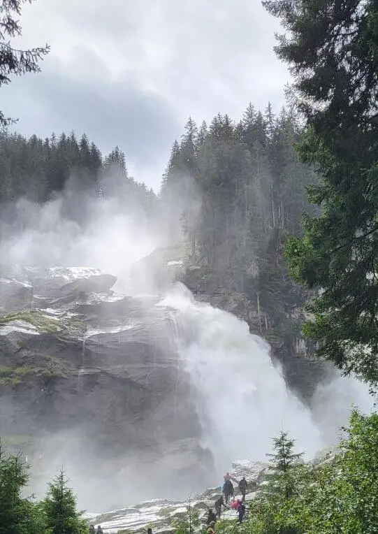 Krimml waterfall the largest in Austria