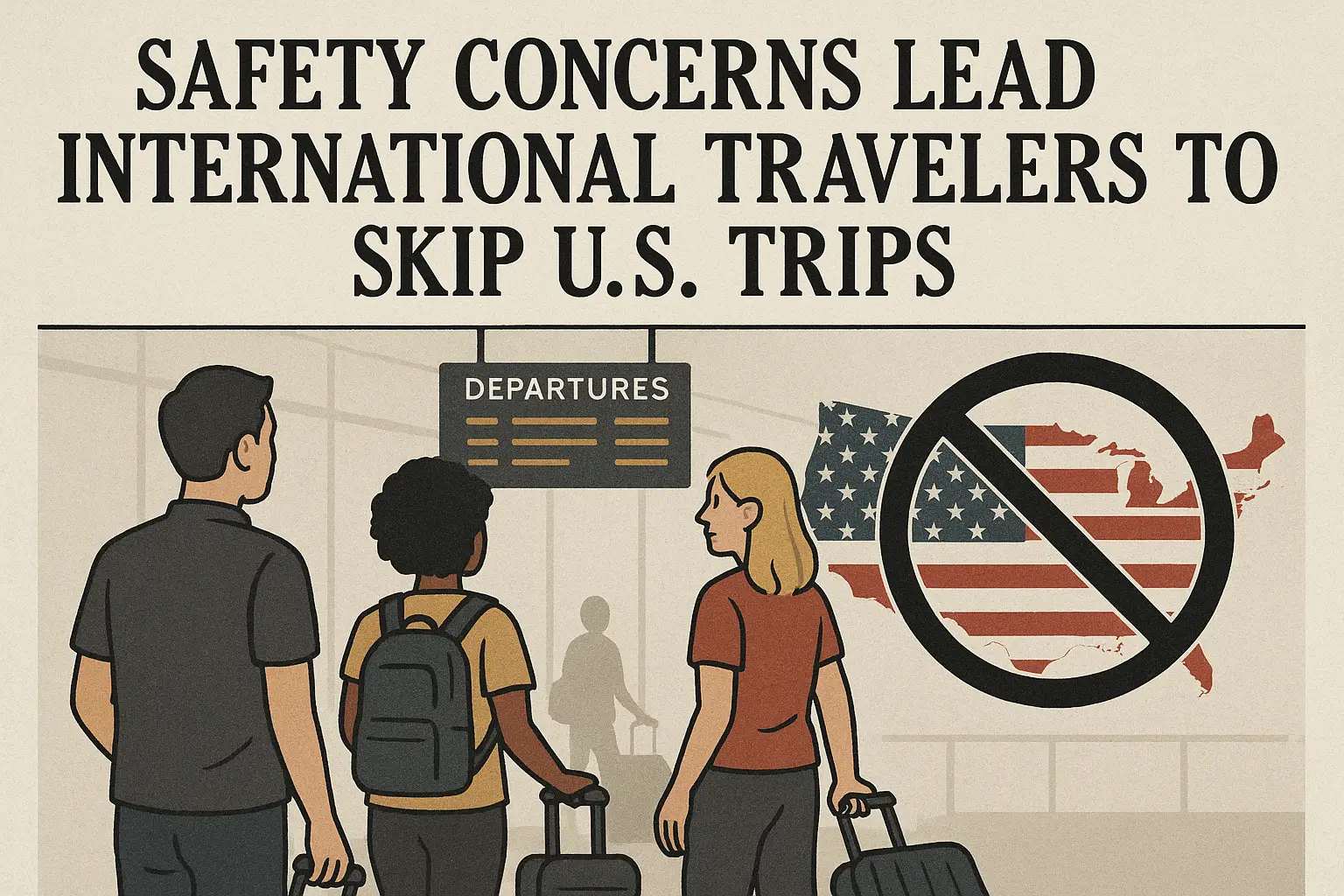 Safety Concerns Lead International Travelers to Skip U.S. Trips