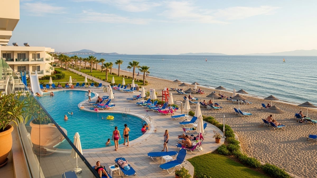 Atlantica Marmari Beach resort in Kos, Greece