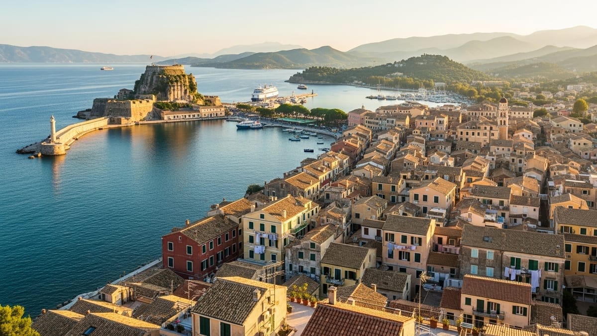 UNESCO-listed Old Town Corfu