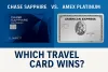 Chase Sapphire vs. Amex Platinum