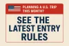 U.S. Entry Rules