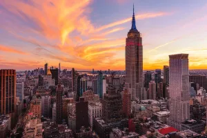 Sunset from the Empire State Building Was One of My Favorite NYC Moments